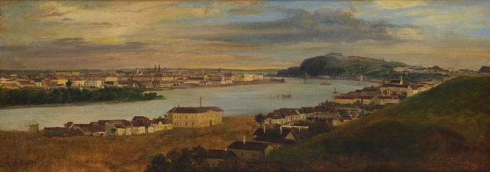 Ligeti Antal: Buda és Pest (1887)